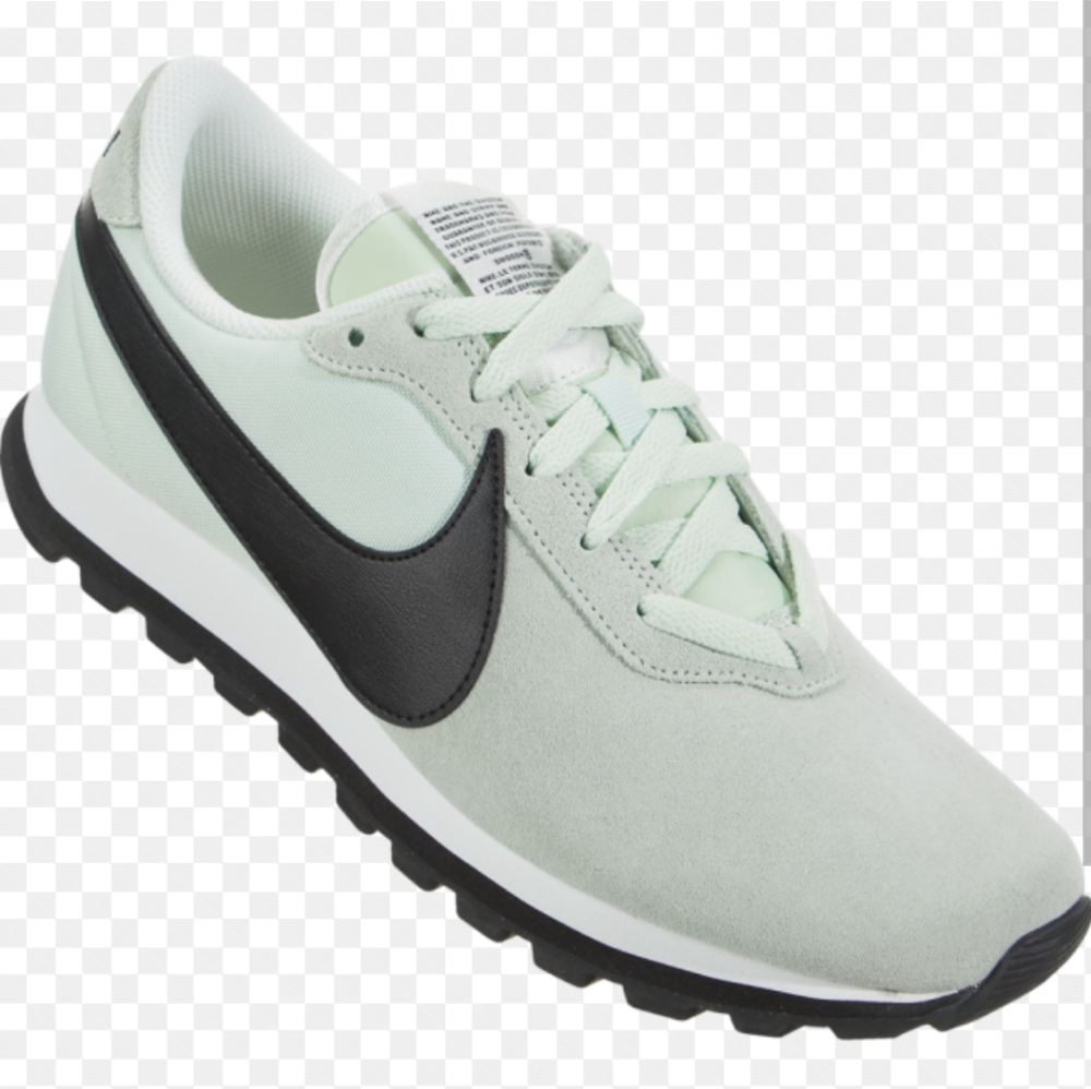 NEW NIKE PRE-LOVE O.X. SUEDE LEATHER SNEAKERS "FIBERGLASS' WOMENS 12 M SHOES